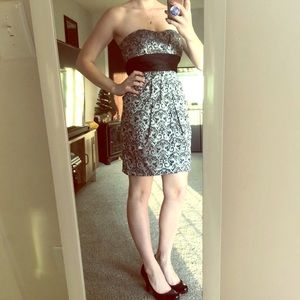 Strapless Formal Dress